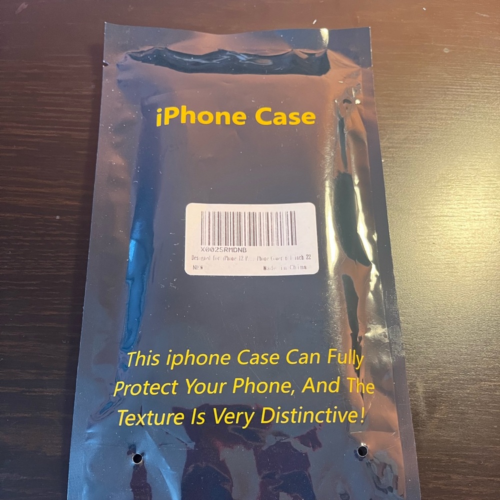 NEW WITH TAG iPhone 12 Textured and Protective Phone Case